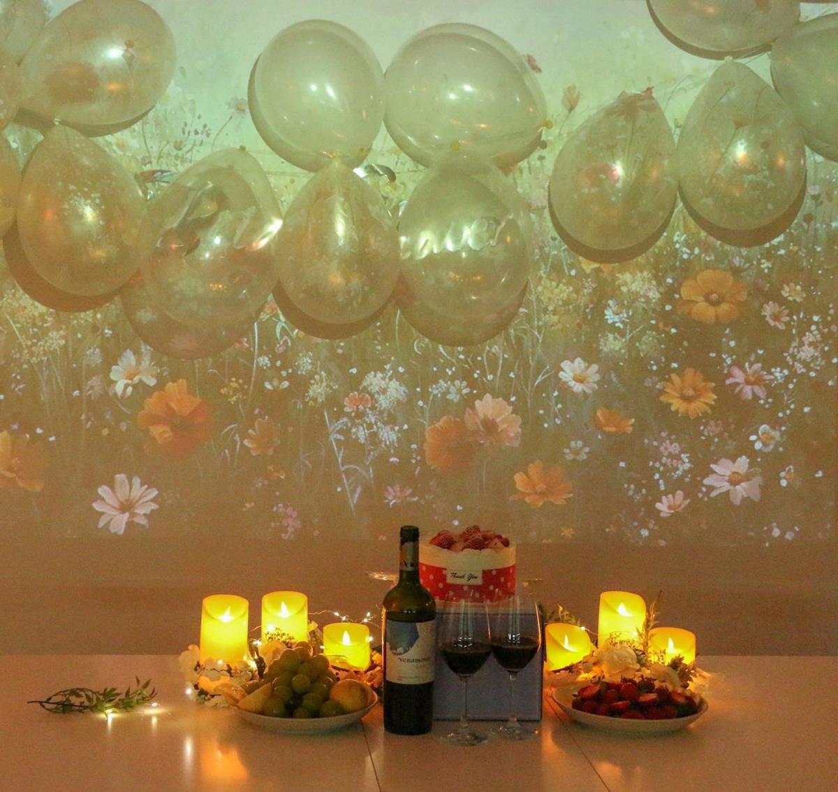 Apartment Sans Stay, Free Wine, Projector, 3min Station *